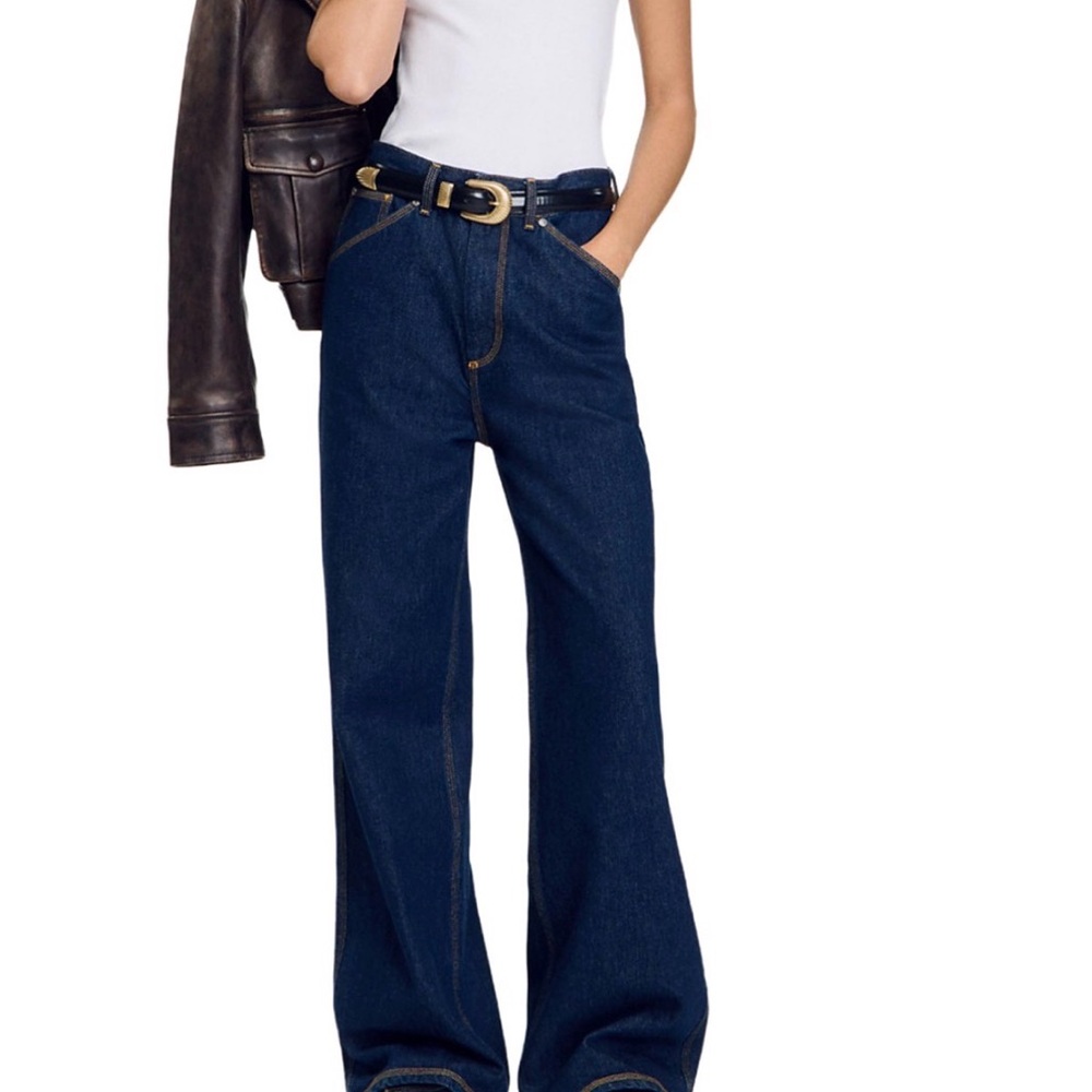 Sandro Ismael wide leg Women's Jeans